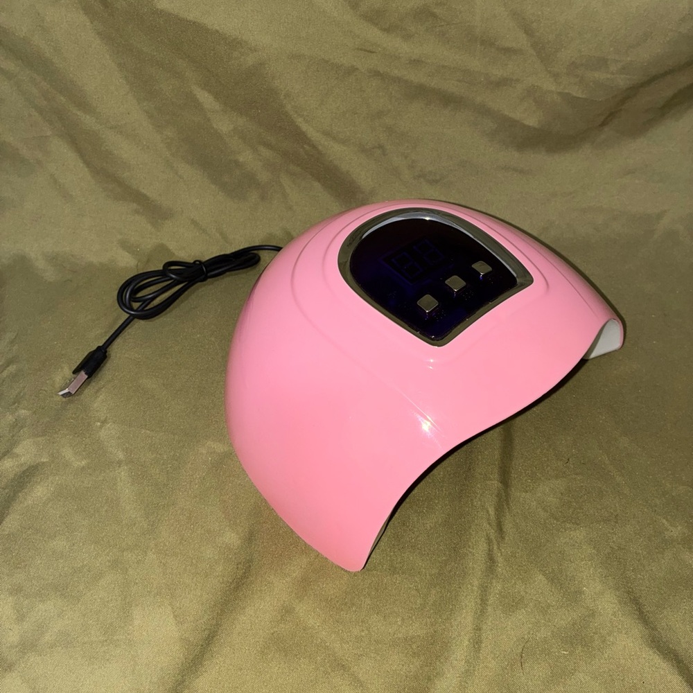 Pink LED Nail Lamp